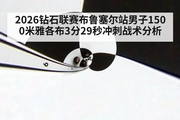 2026钻石联赛布鲁塞尔站男子1500米雅各布3分29秒冲刺战术分析